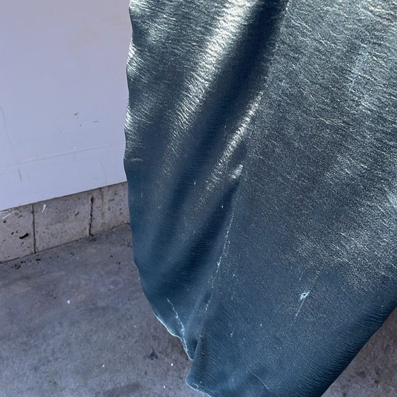 ASOS DESIGN | Marine Blue drape detail maxi dress - Picture 8 of 9